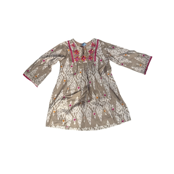 Cupcakes & Pastries Embroidered Girls Dress Size 4 - Picture 1 of 7